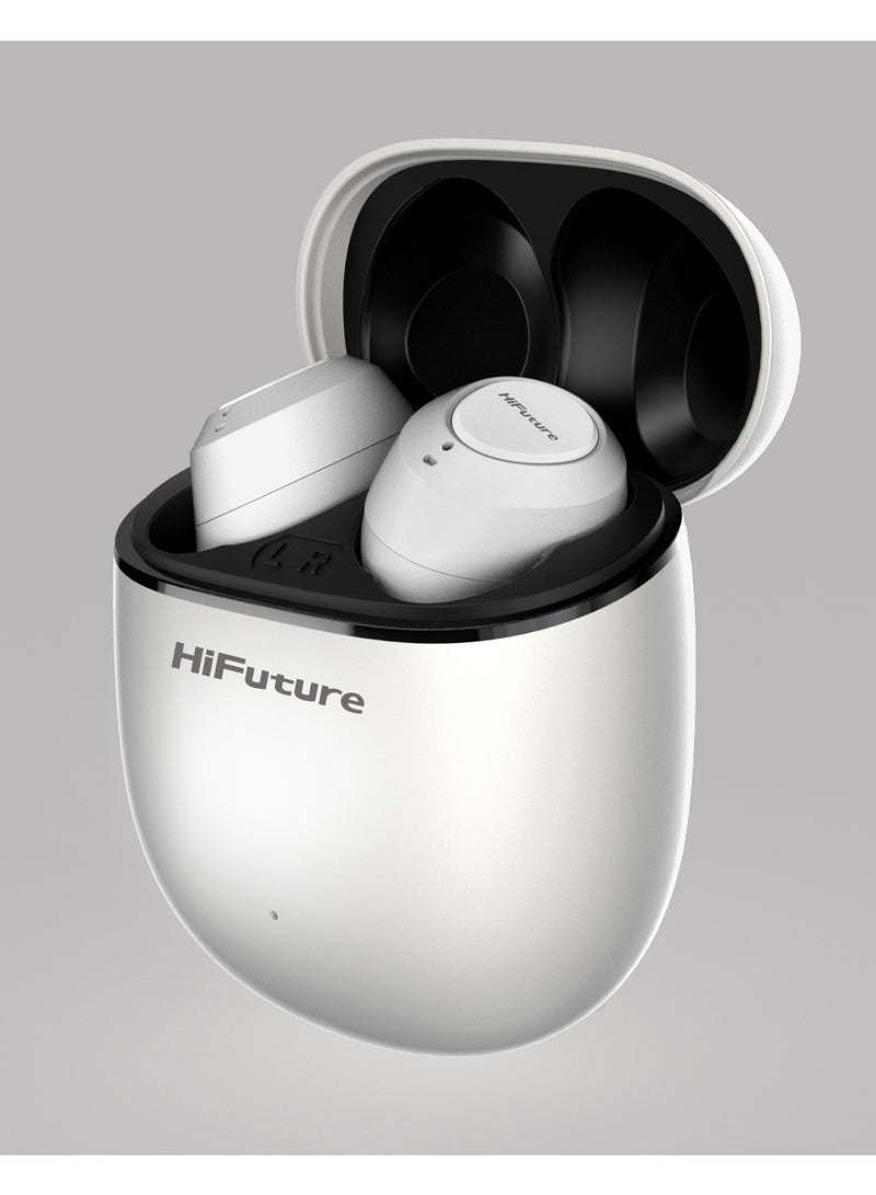 هاي فيوتشر سماعات أذن لاسلكية HiFuture OlymBuds3 Comfort Fit TWS – صوت جهير قوي، 25 ساعة تشغيل، بلوتوث 5.3 - Image 4